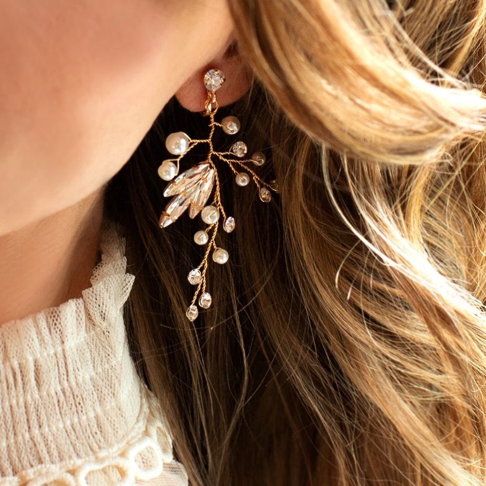 Bridal Vine Earrings